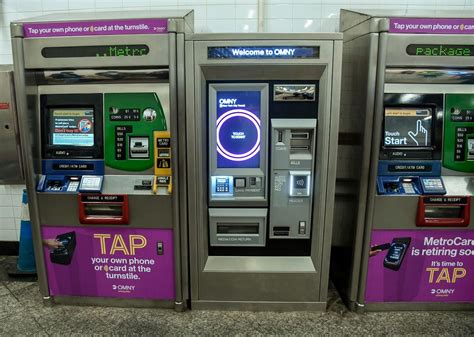 how to use contactless card at mta|mta omny card locations.